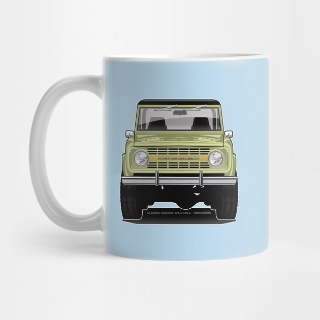 Vintage 1977 Bronco Green by RBDesigns